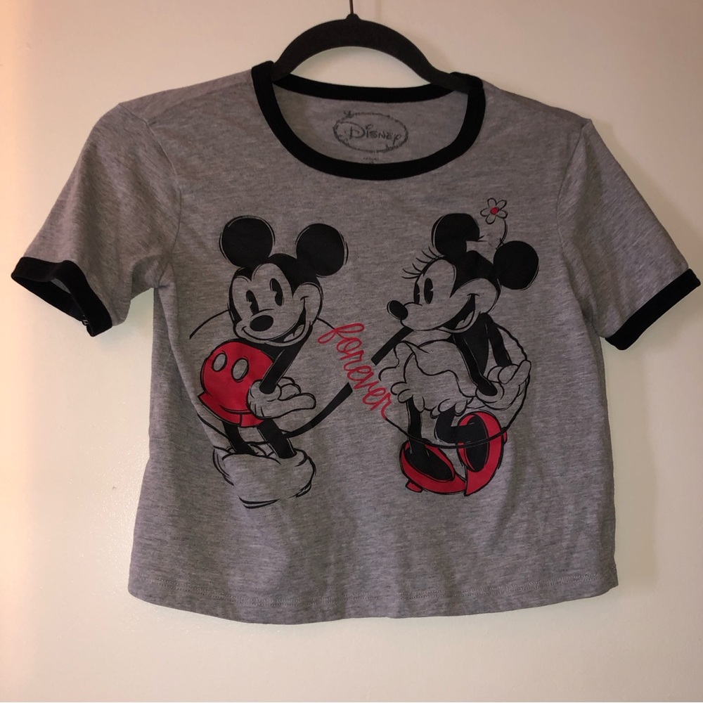 Crop Top Mickey & Minnie